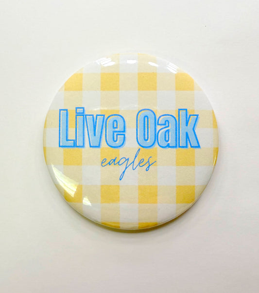 LO Gingham Button