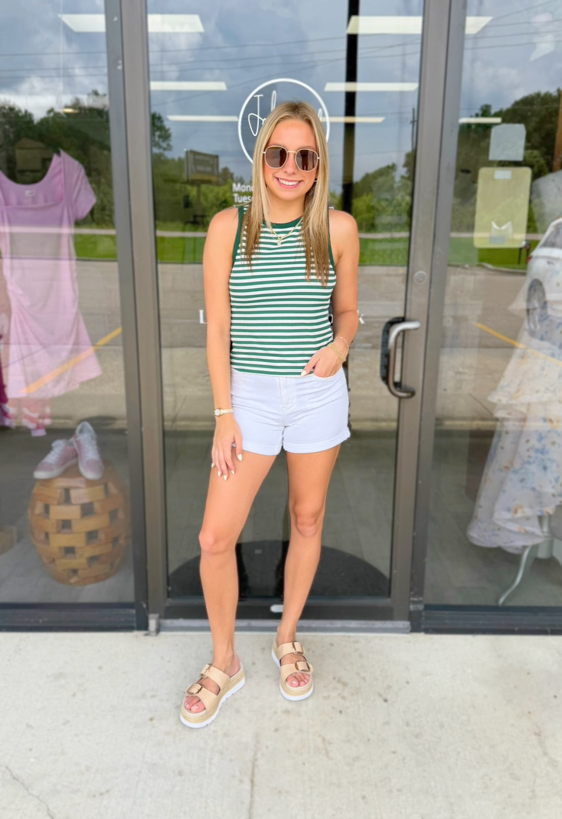 Ciel Striped Top