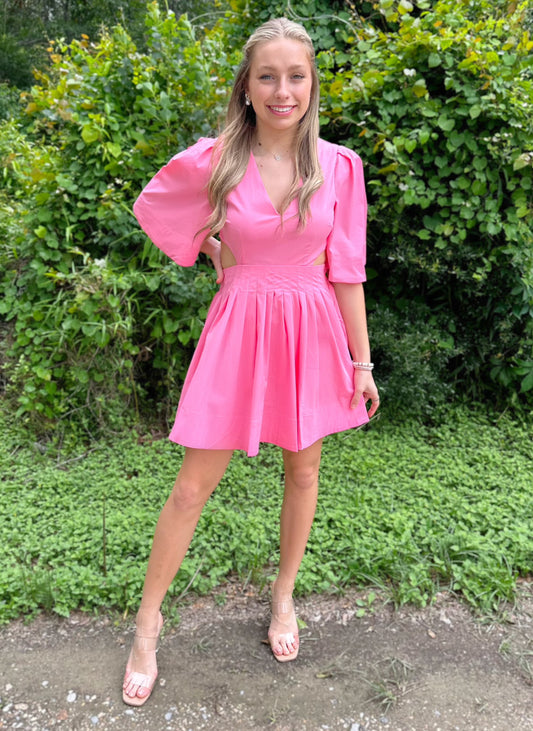 SMALL - Candied Pink Dress