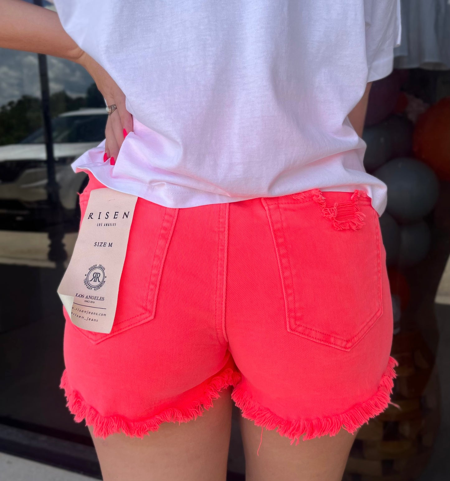 MEDIUM - Risen Coral Shorts