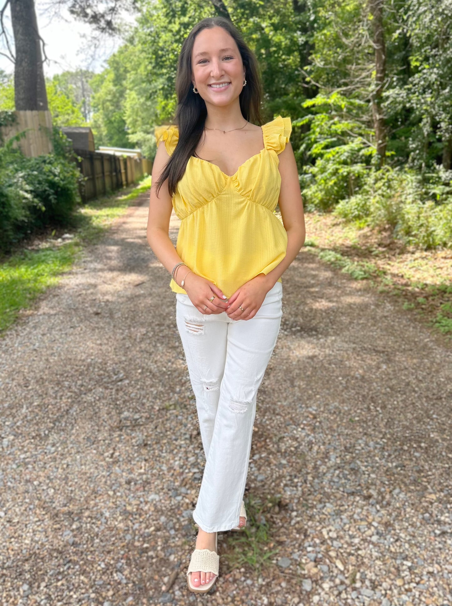 Sweetly Sunflower Blouse