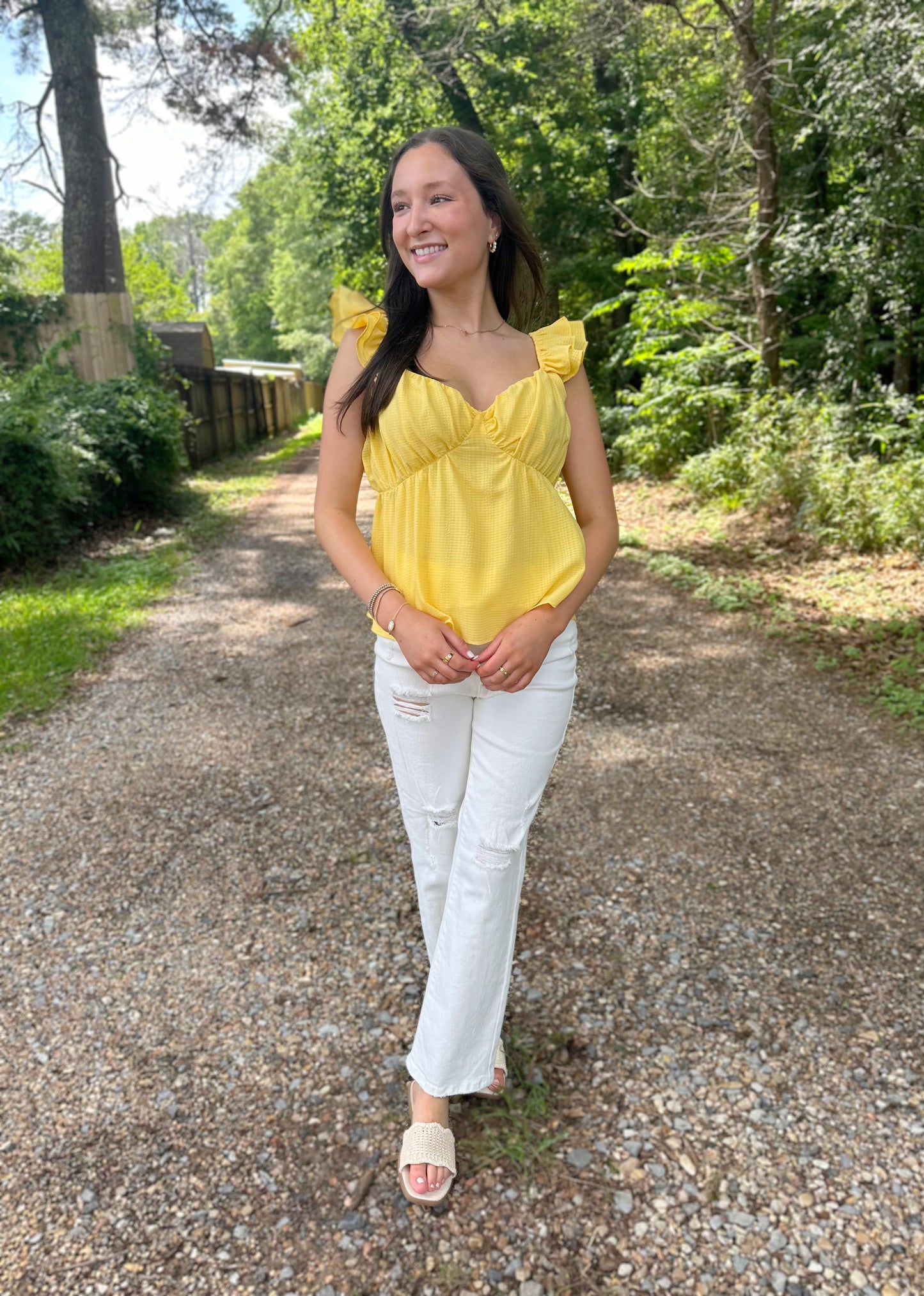 Sweetly Sunflower Blouse