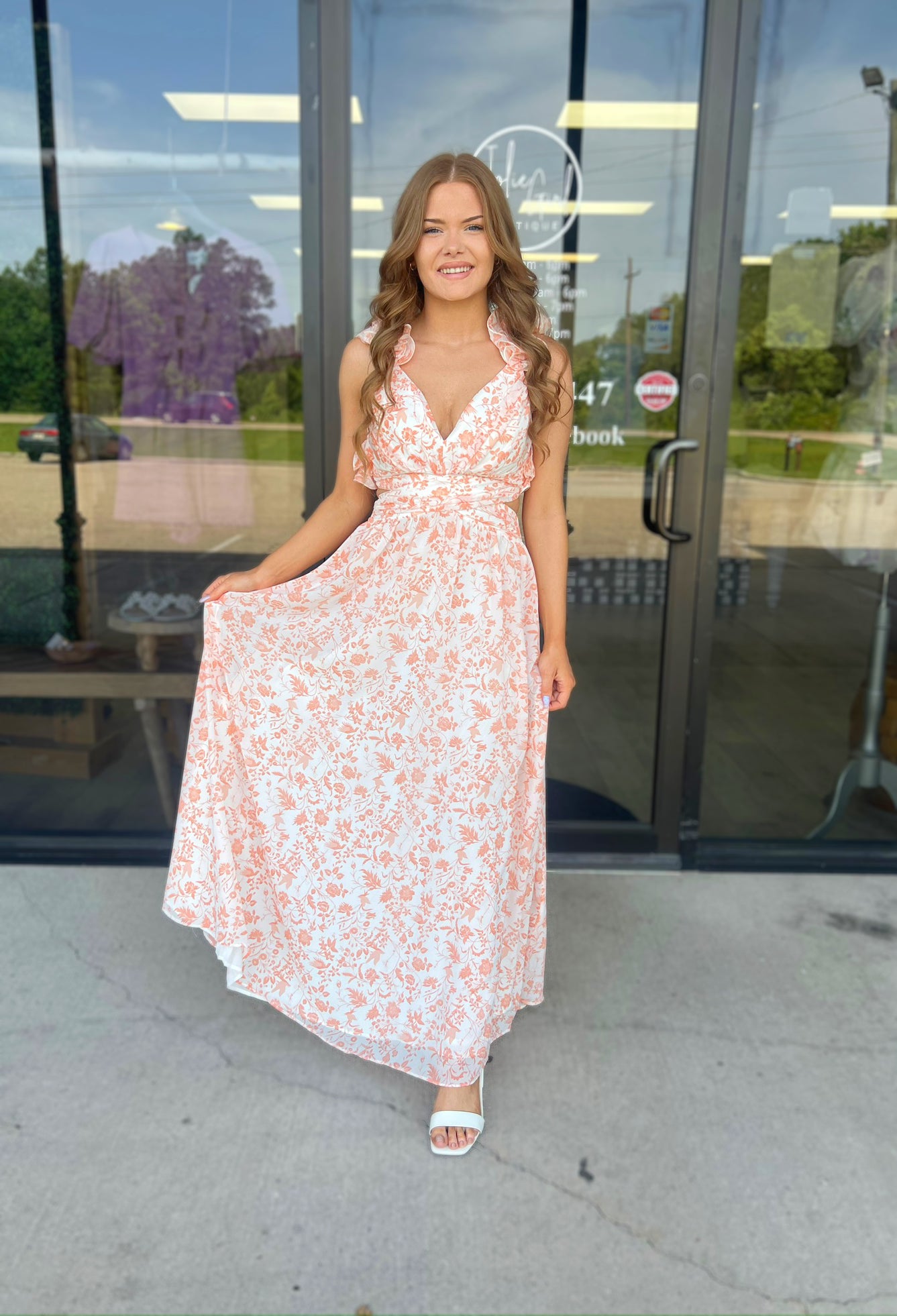 Brooks Floral Maxi Dress