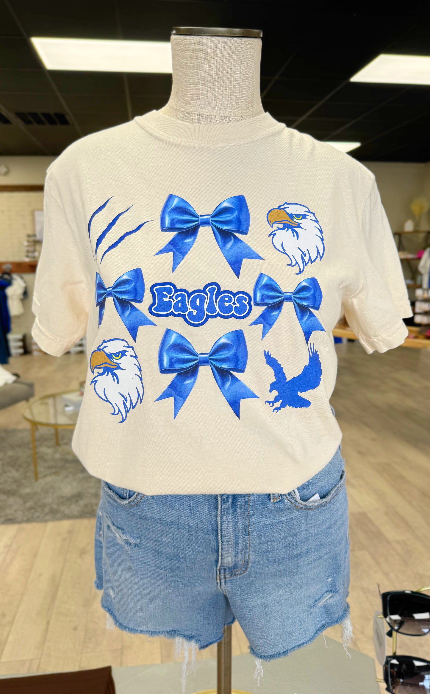 Eagles Coquette Tee