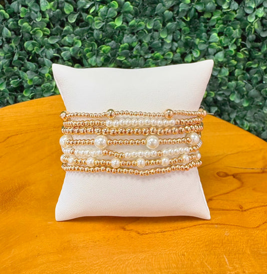 Pearl Babes Bracelet Set