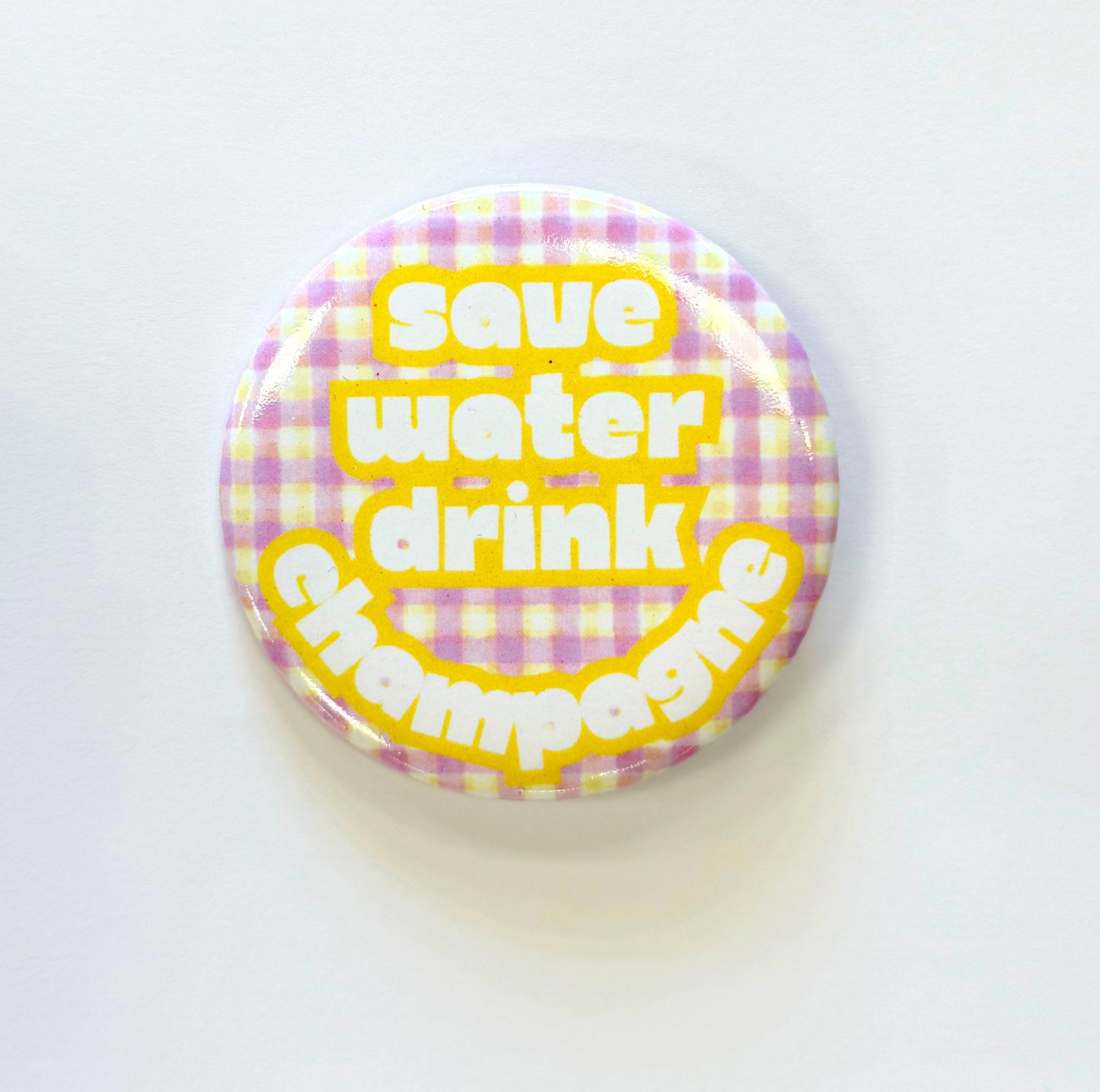 Save Water Button