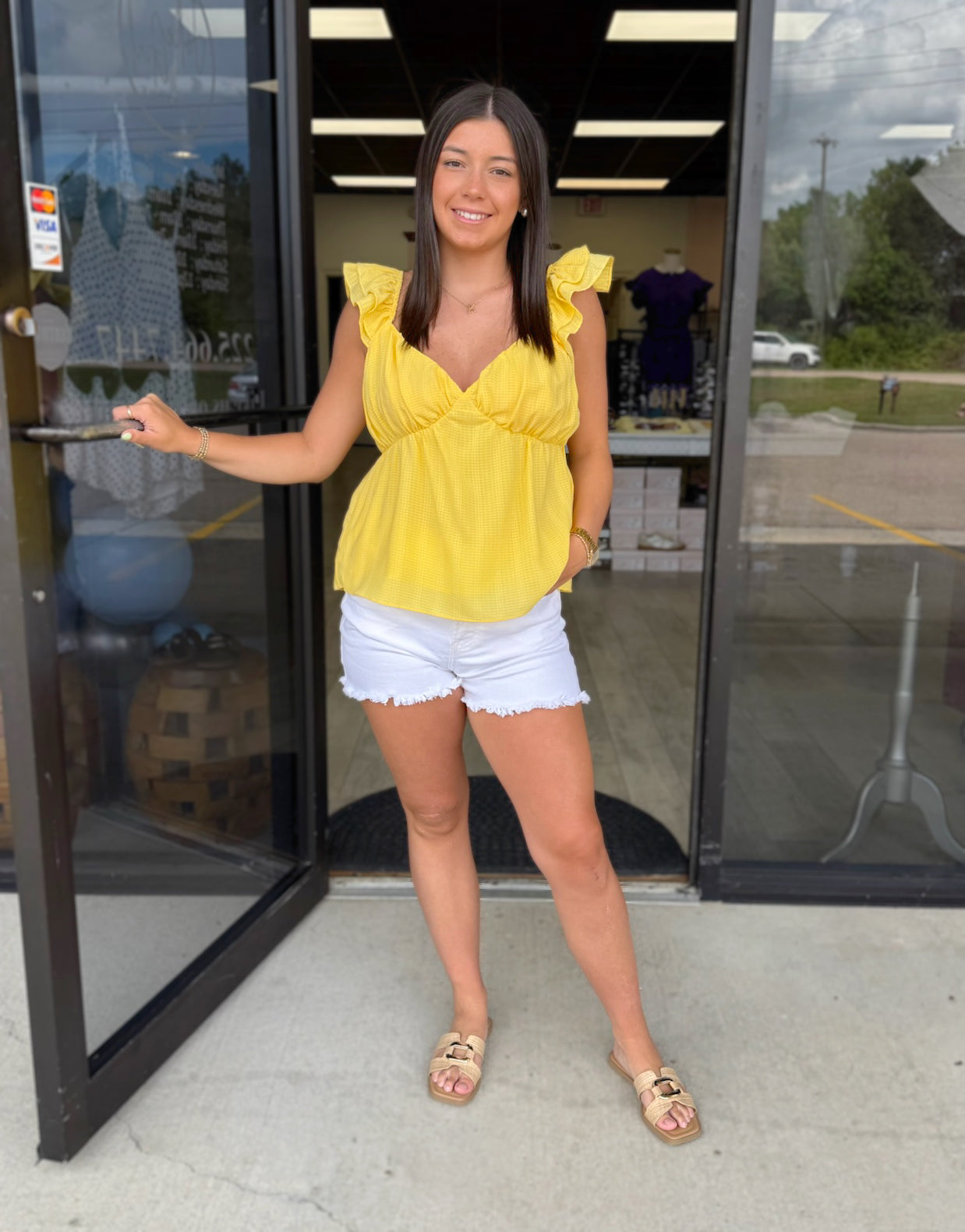 Sweetly Sunflower Blouse