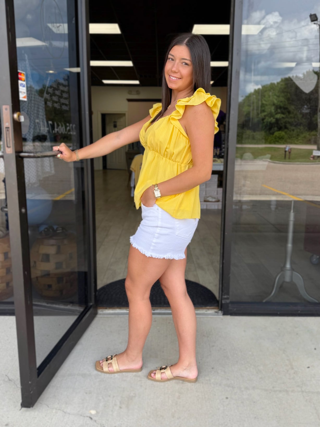 Sweetly Sunflower Blouse