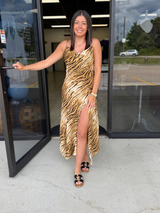 For the Love of Tiger Dress