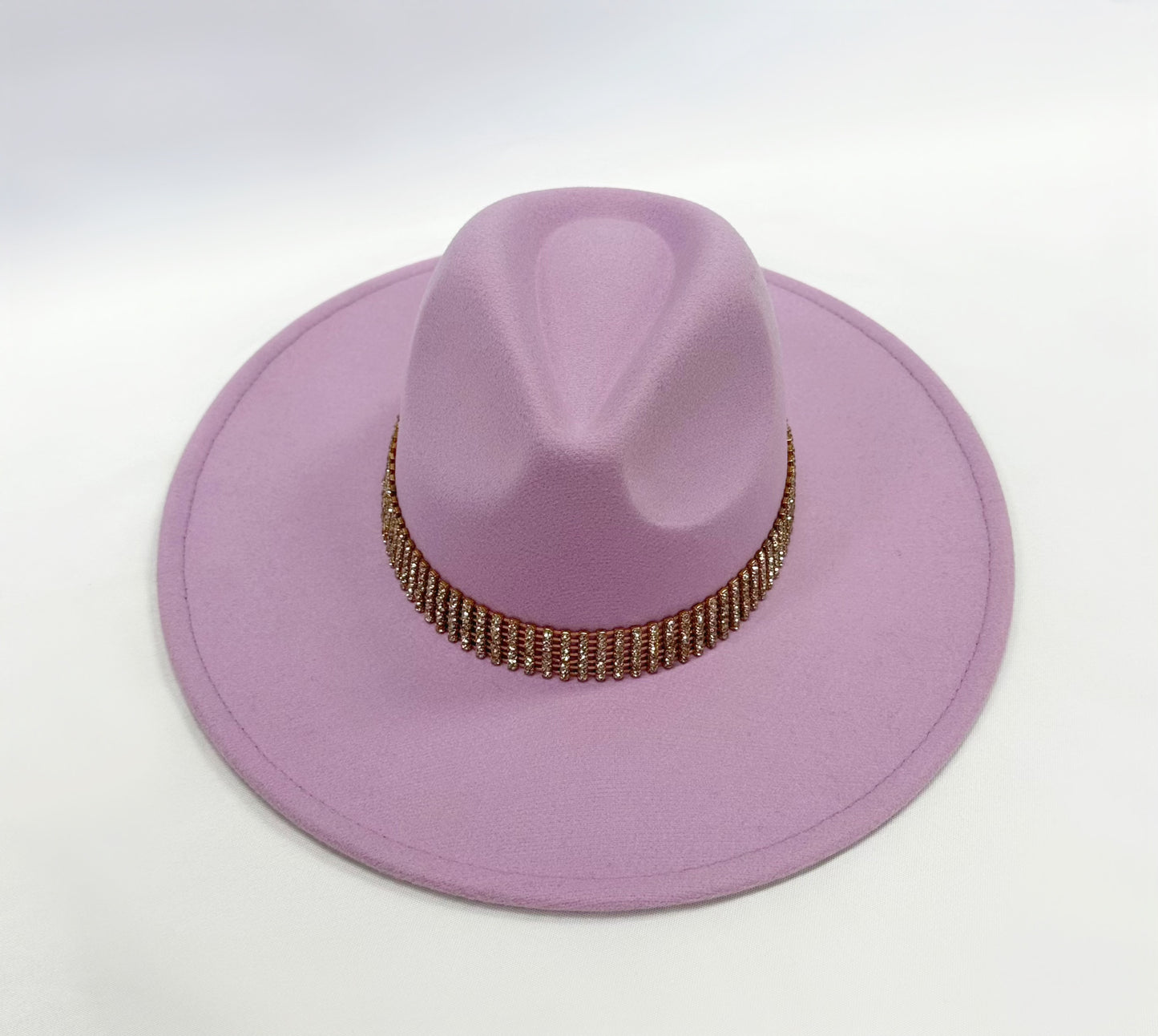 Rhinestone Lavender Hat