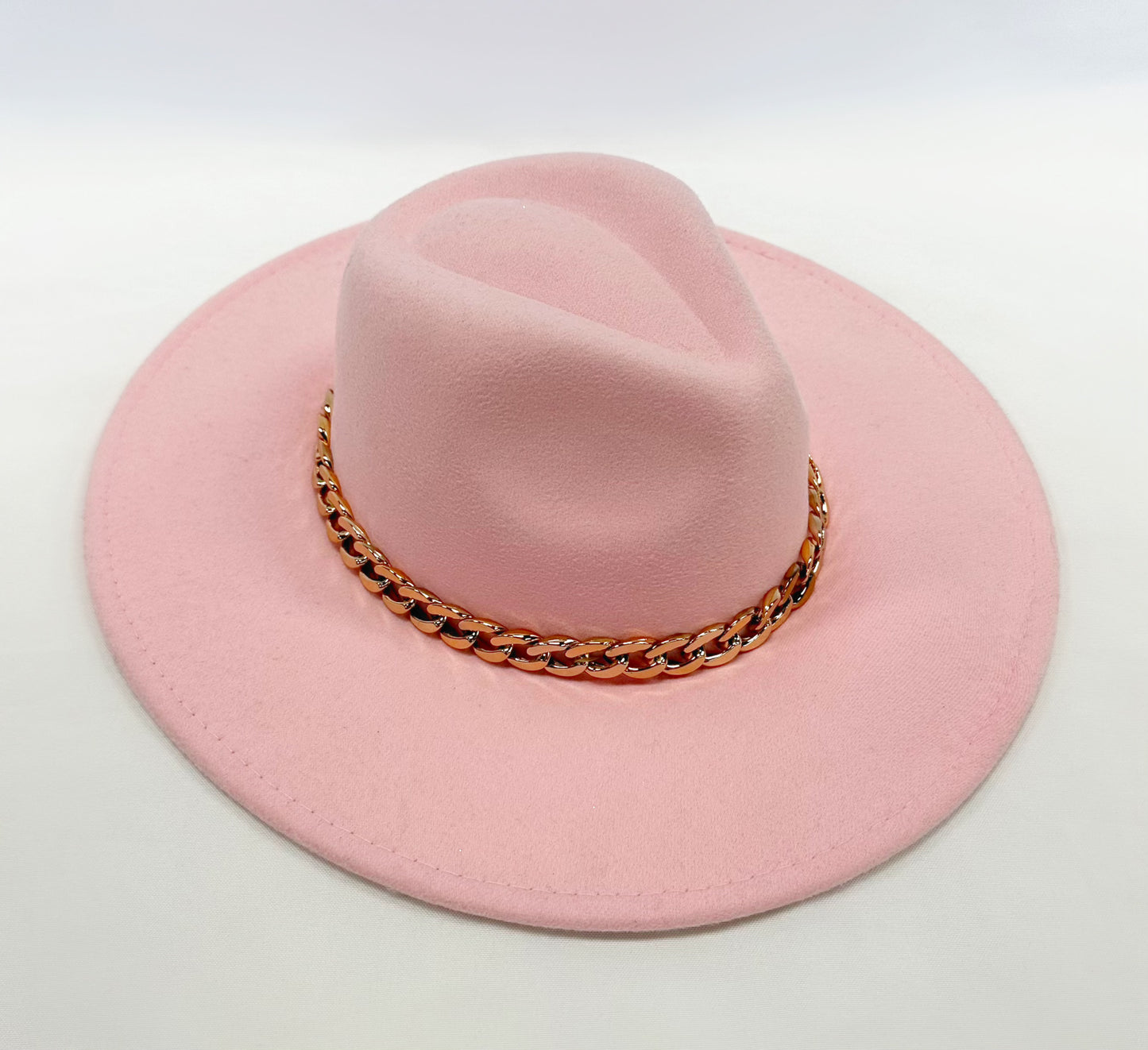 Baby Pink Chain Hat