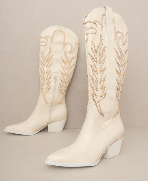 Samara Off White Boots