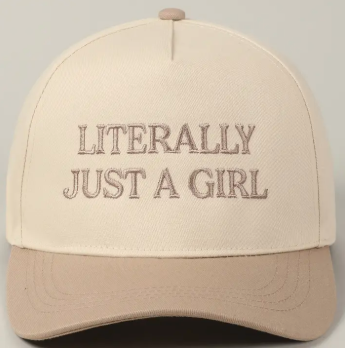 Literally Just A Girl Trucker Hat
