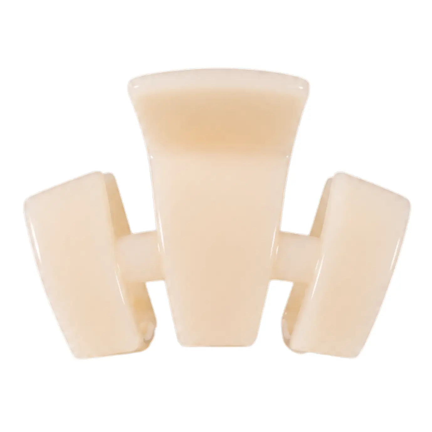 Almond Beige Claw Clip
