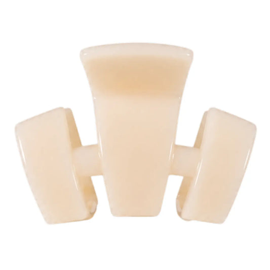 Almond Beige Claw Clip
