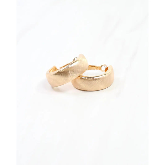 Arledge Gold Hoops
