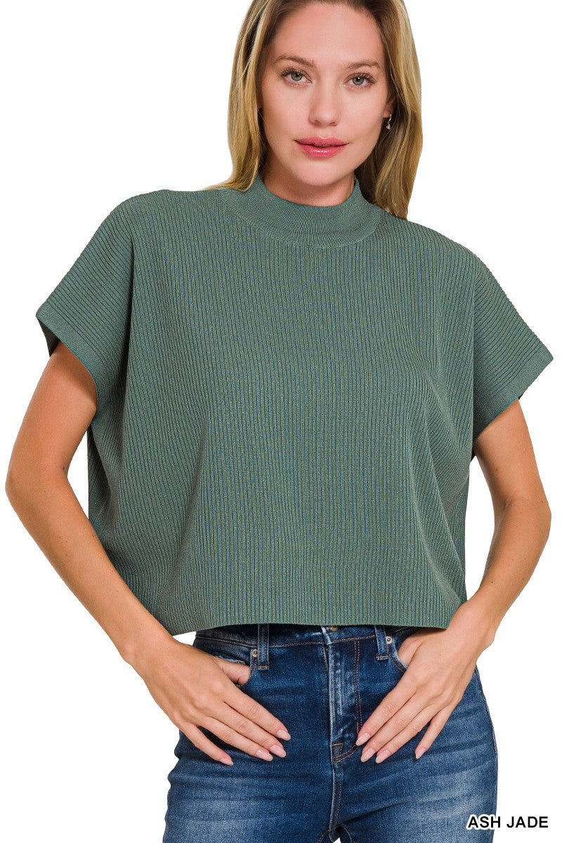 Cate Mock Neck Top