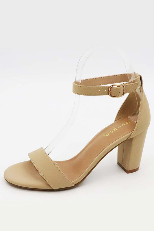 Bamboo Bianca Heels