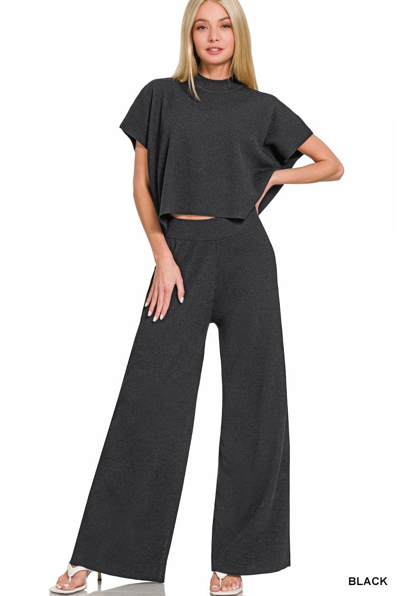 Suzanne Mock Neck Set