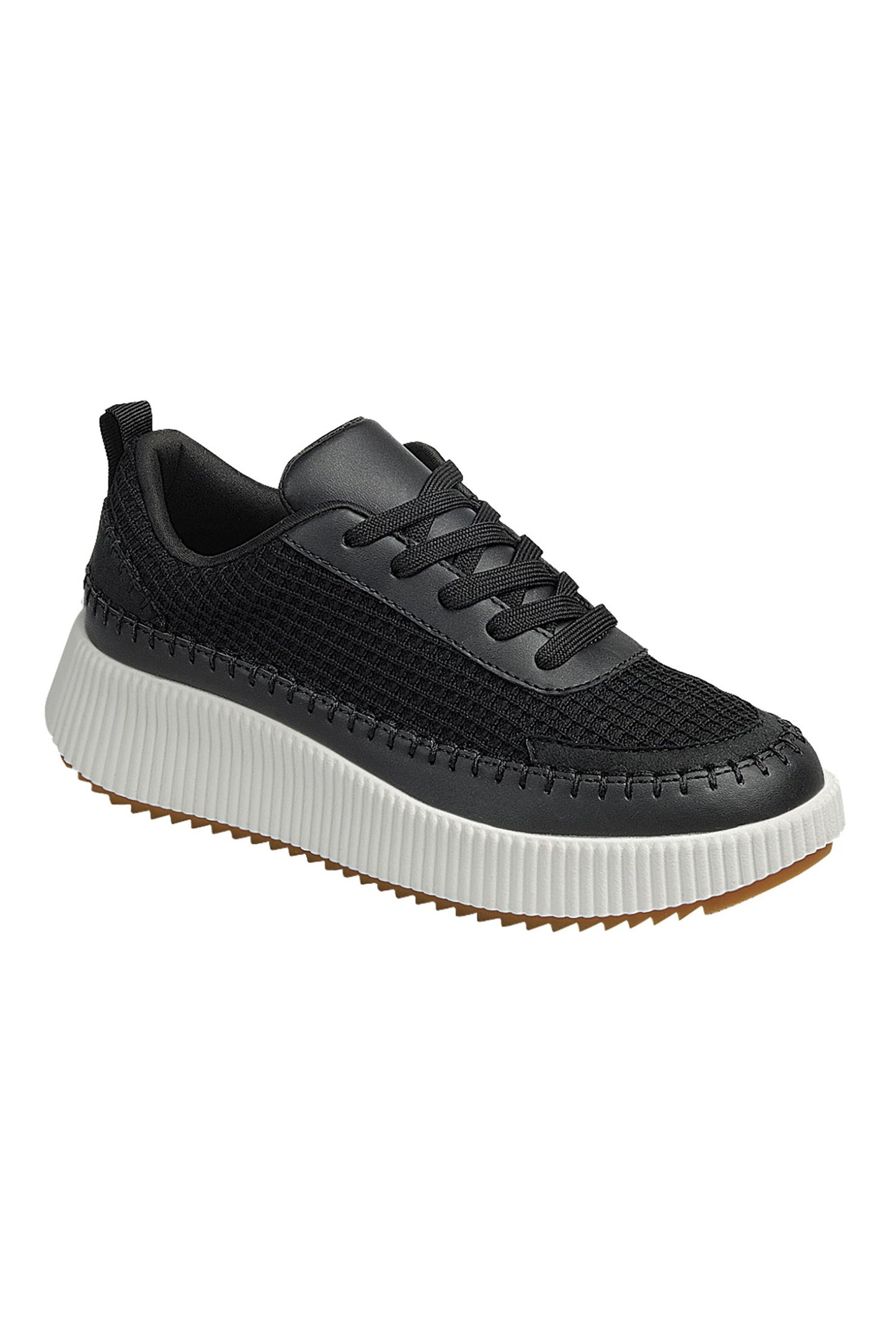 Laced with Love Sneaker Black