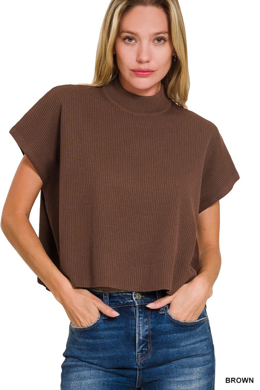 Cate Mock Neck Top