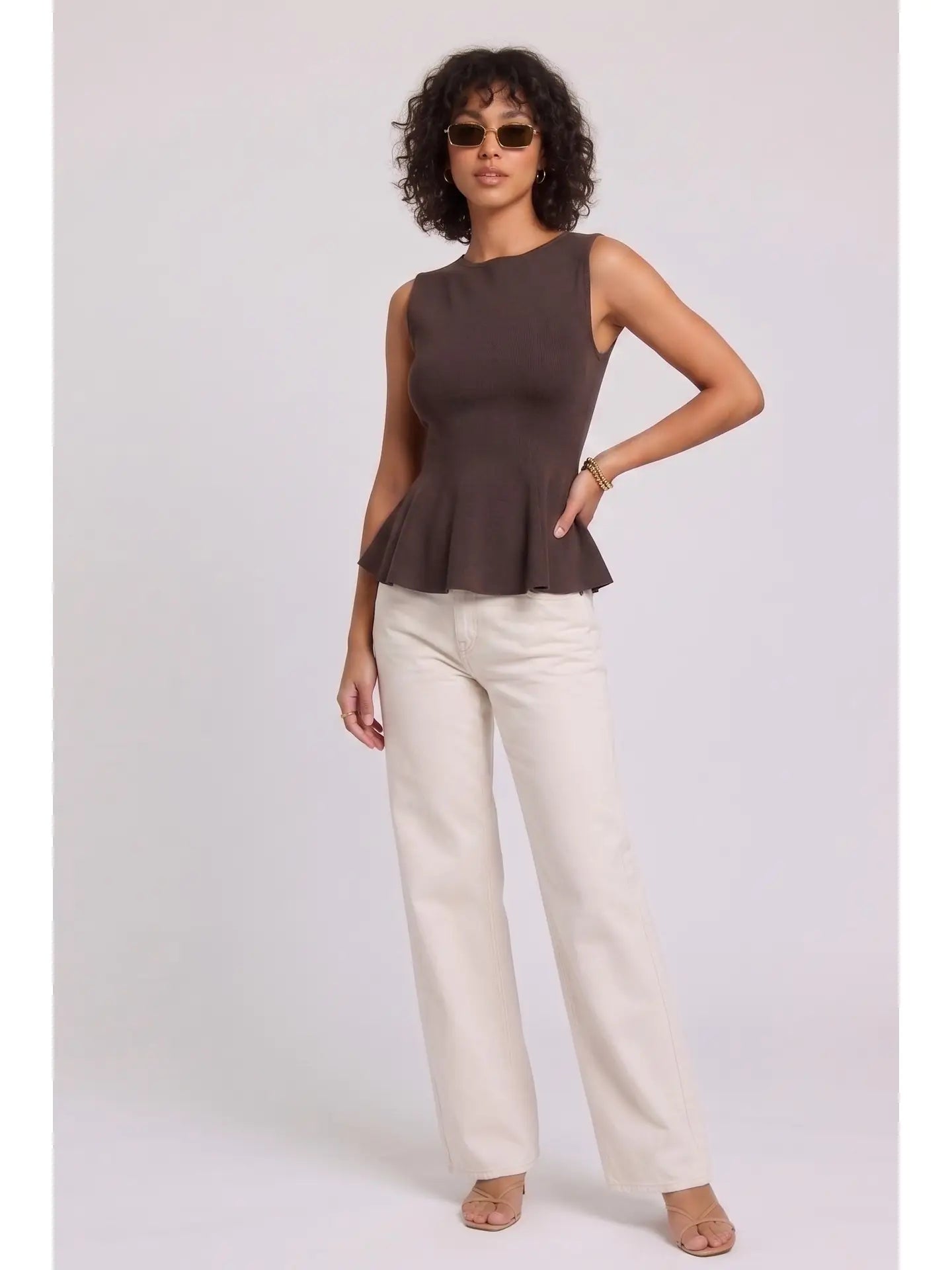 Cassidy Peplum Top
