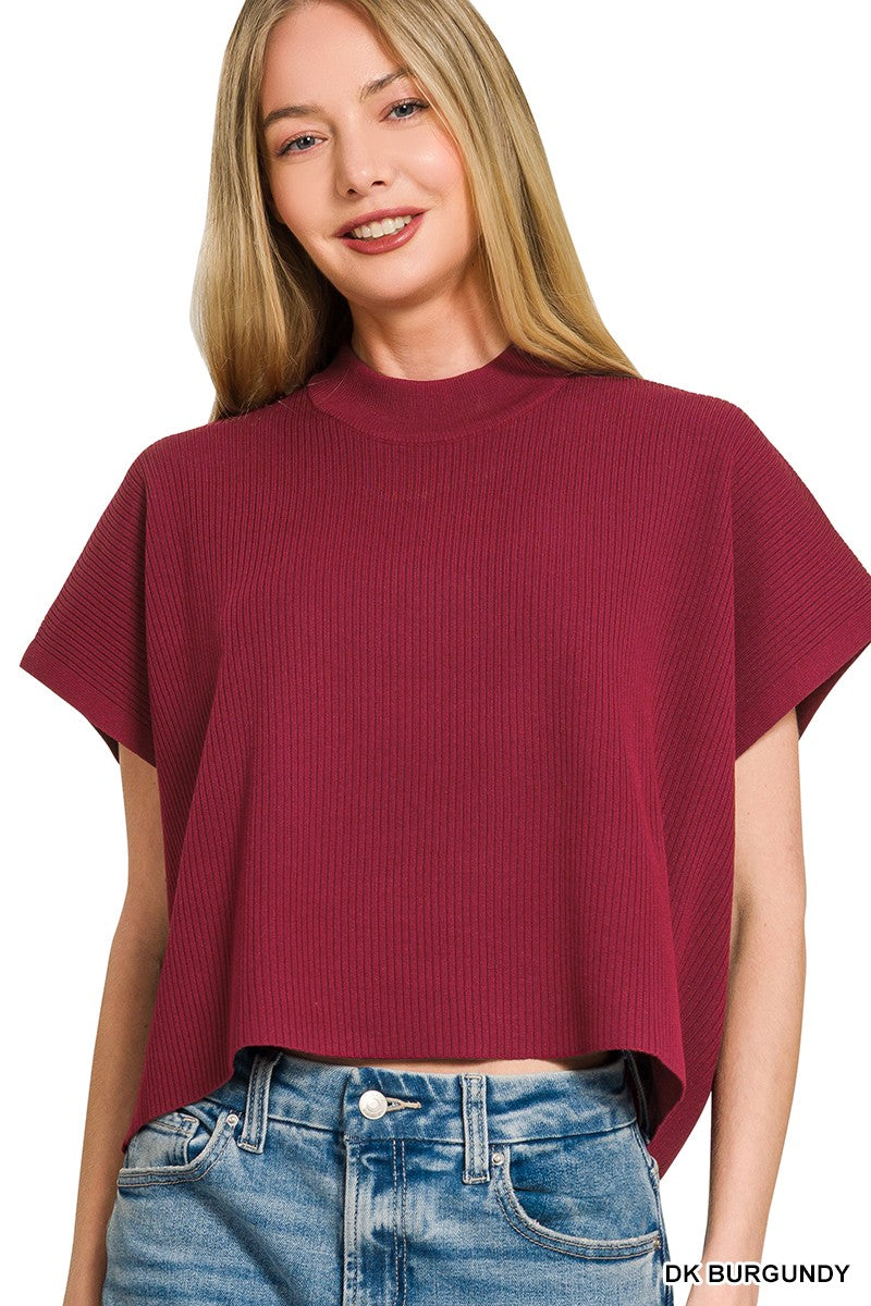 Cate Mock Neck Top
