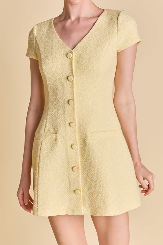Belle Suit Dress : Tweed