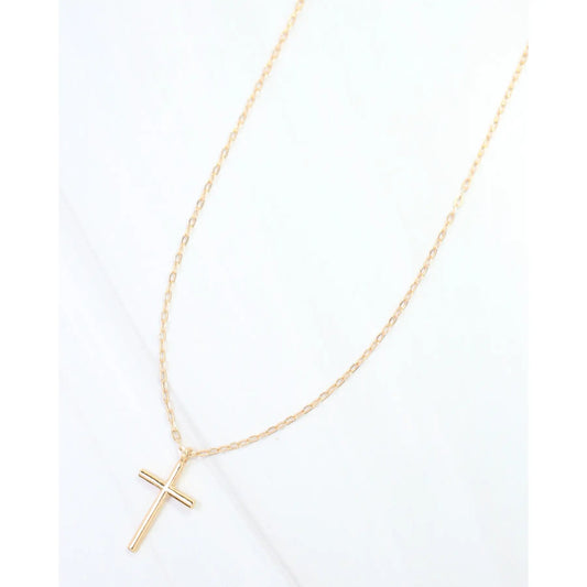 Carla Cross Necklace