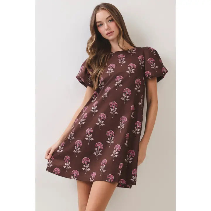 Charmingly Chocolate Dress