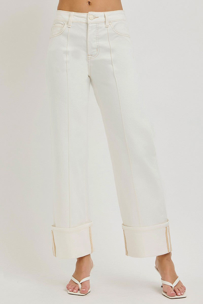 Faye Cuffed Jeans