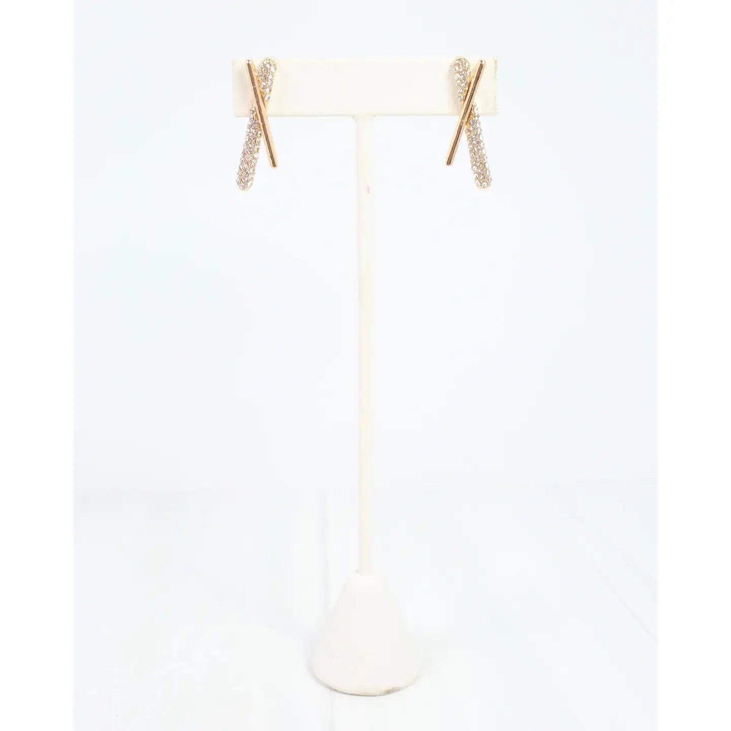 Crossed for Love Earrings