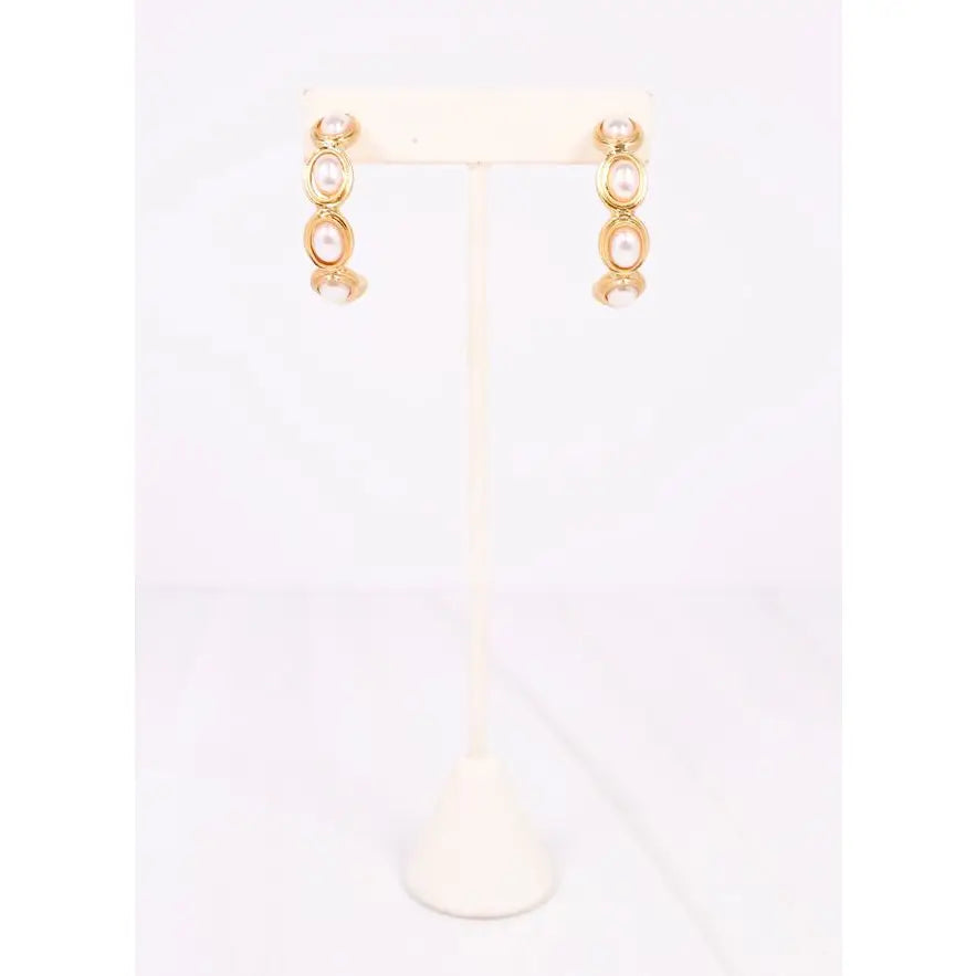 Dalma Pearl Hoops