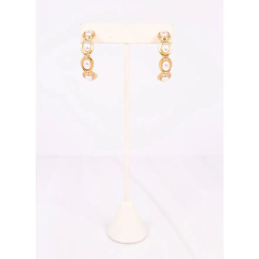 Dalma Pearl Hoops