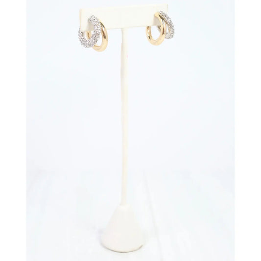 Darby Double Hoop Earrings