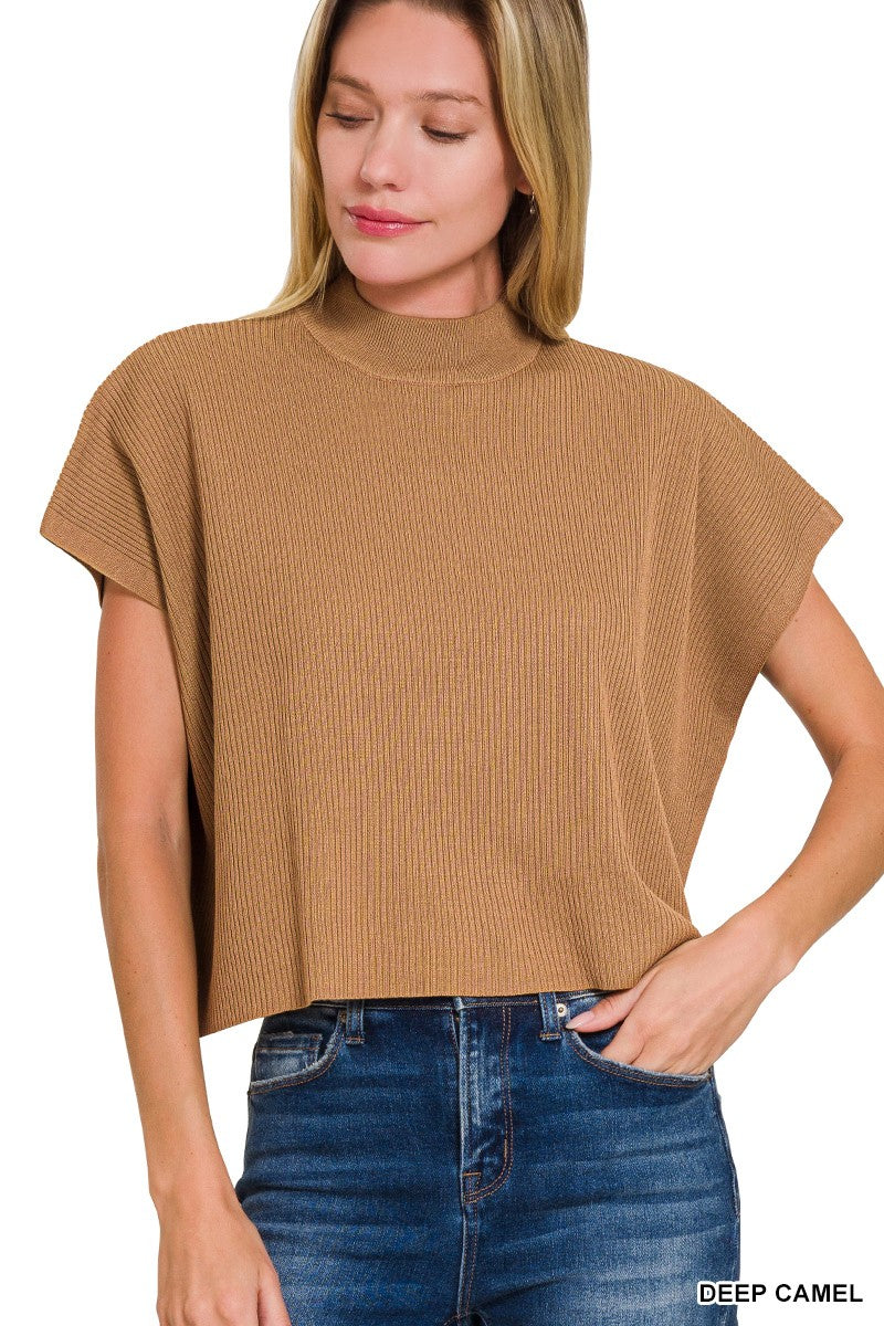 Cate Mock Neck Top