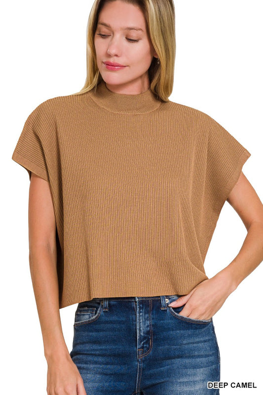 Cate Mock Neck Top