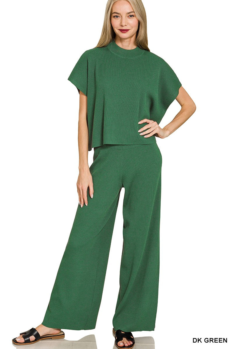Suzanne Mock Neck Set