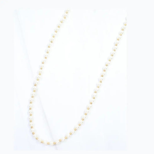 Petersen Small Pearl Beaded Necklace