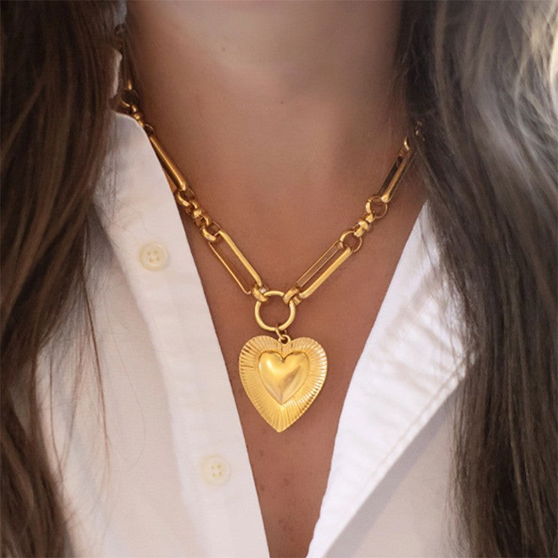 Abilene Heart Necklace