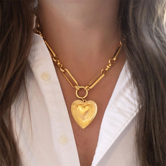 Abilene Heart Necklace
