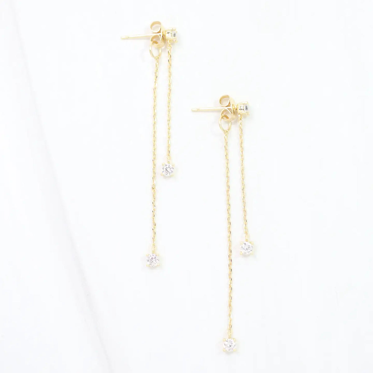 Ava Linear Drop Earring