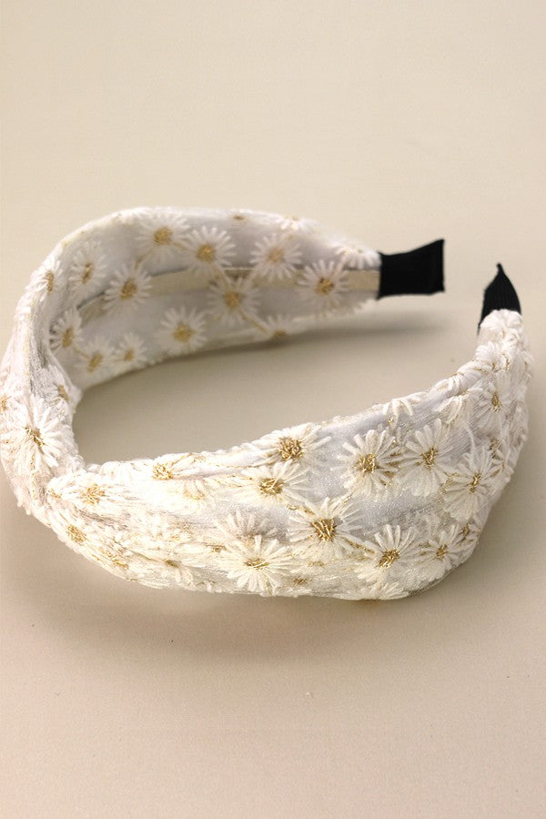 Florally Knotted Headband