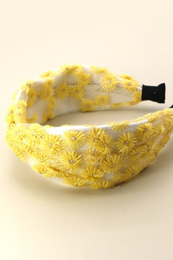 Florally Knotted Headband