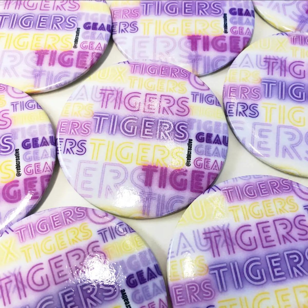 All the Tigers Button – Jolie Girl Boutique