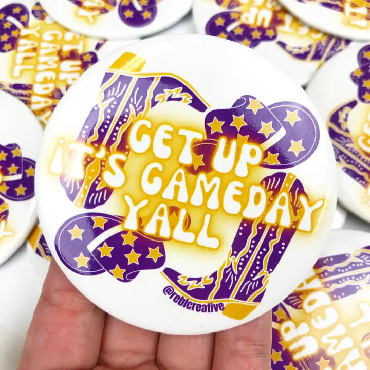 3" Gameday Buttons