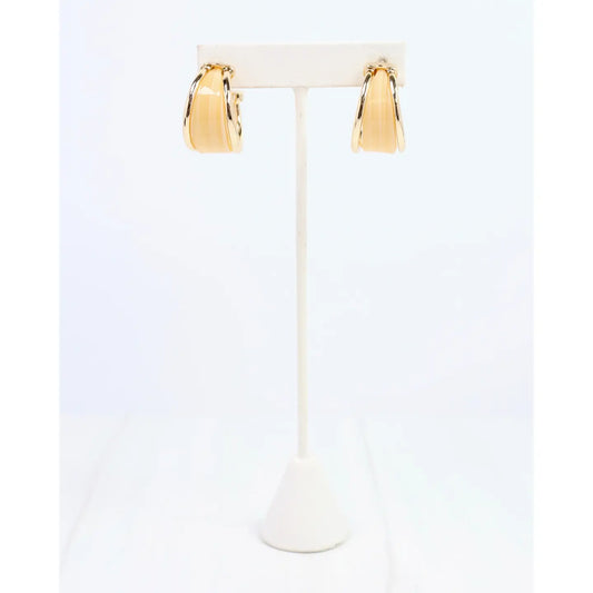 Darla Gold Hoop Earrings