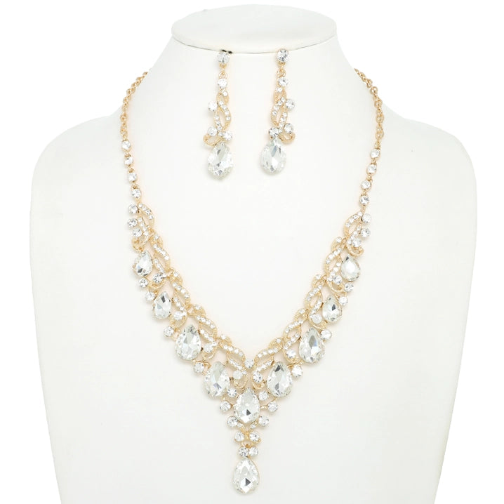 Crystal Necklace Set