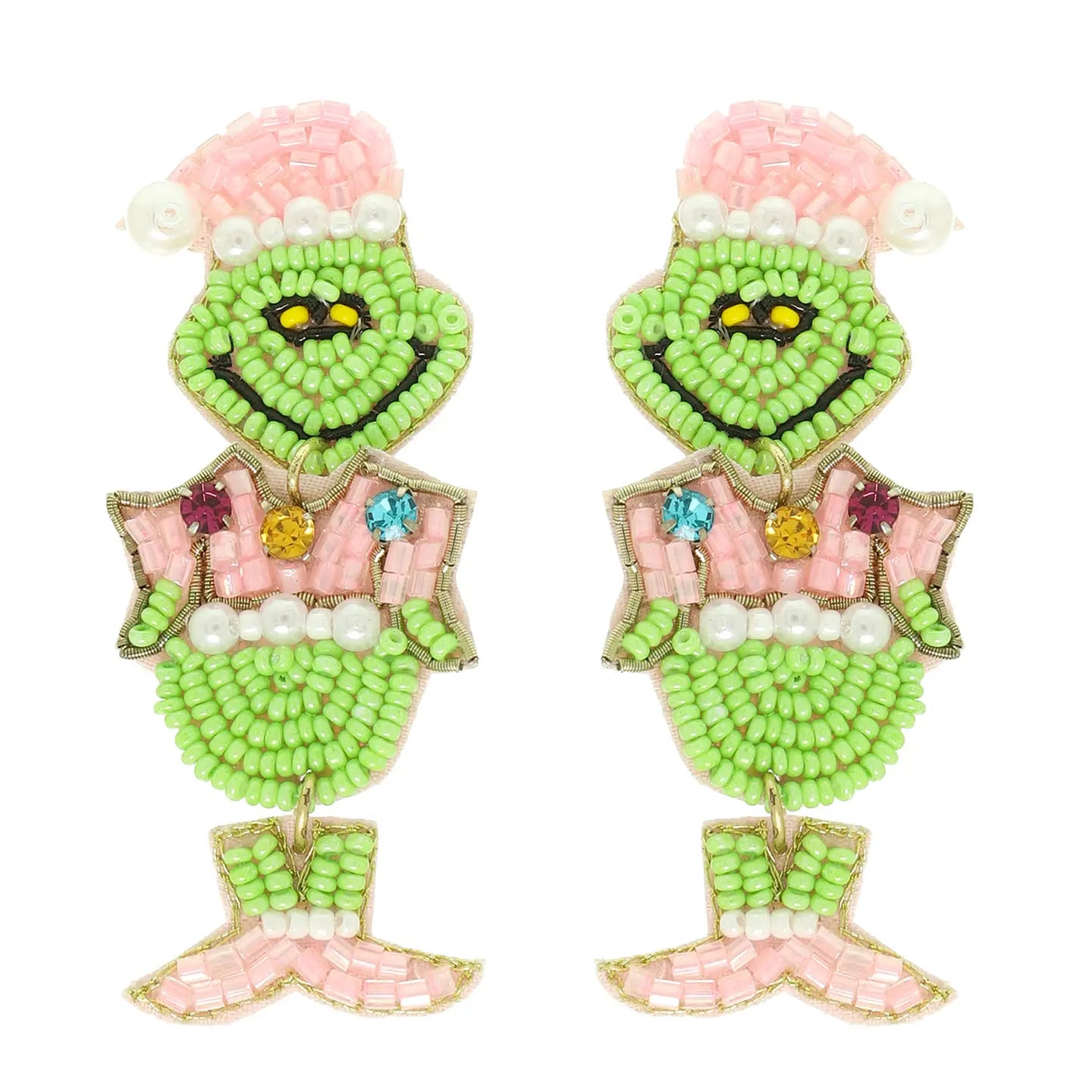 Mr. Grinch Earrings