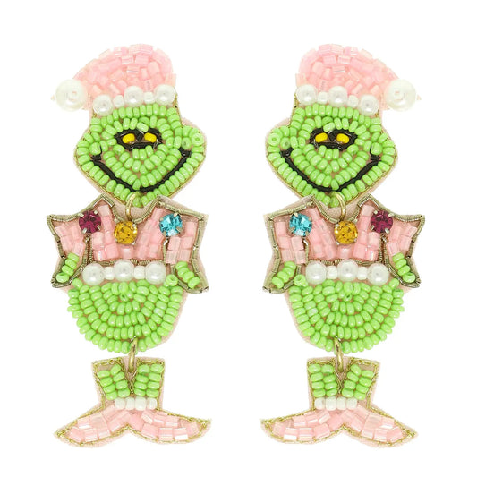 Mr. Grinch Earrings